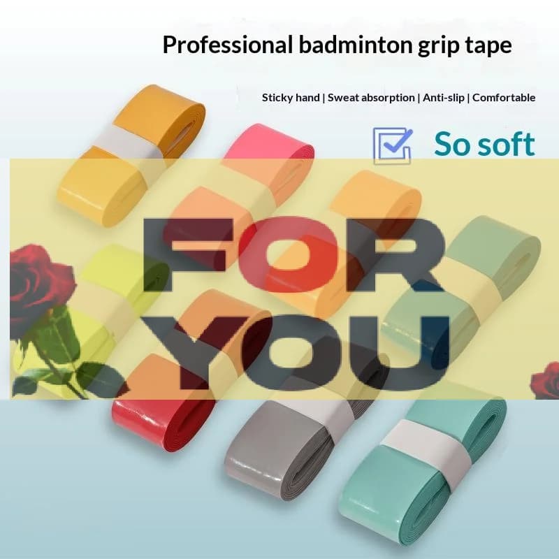 【OD】20pcsThickened Badminton Racket Glue Towel Tape Anti-slip Sweat-absorbing Tape For Racket Fishing Rod Tennis Overgrip