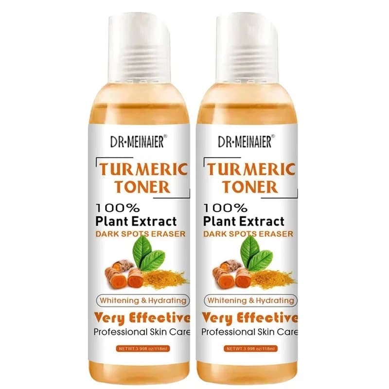 2 pcs Curcuma Toner Scratch Skin Corrector Dark Hydrating Face Siero Vitamin C Zenzero Cosmetic Korean Beauty Essence