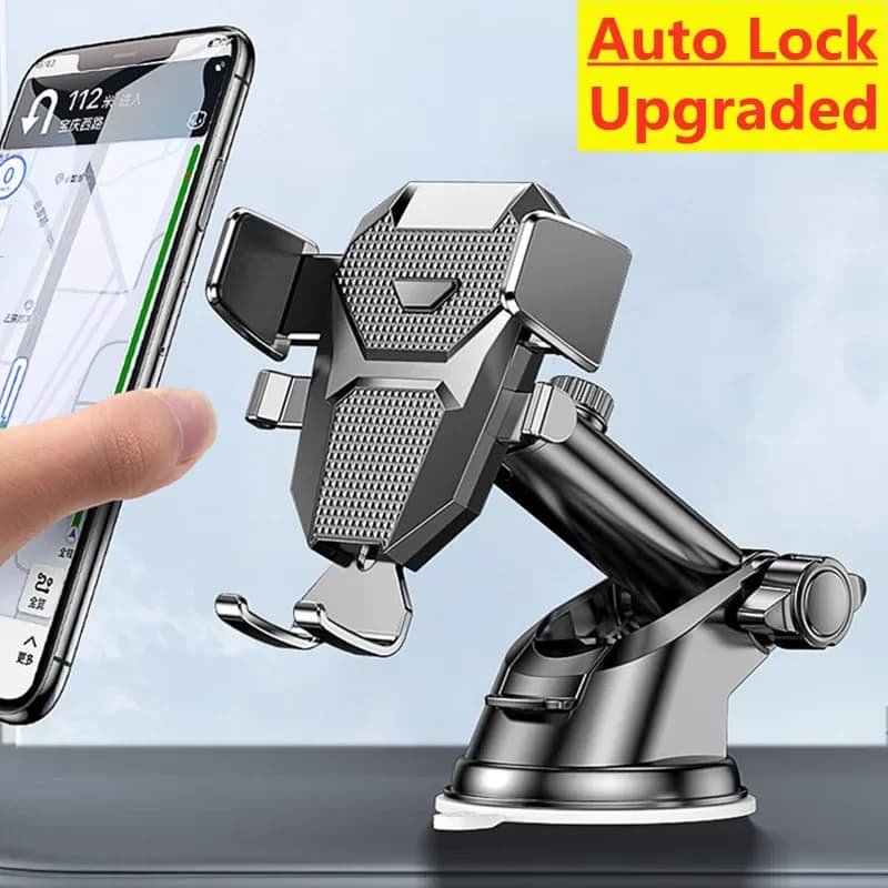2024 NEW universal support for car phone with suction cup 360 ° Support bracket for mobile cells for car dashboard for windscreen iPhone Samsung Xiaomi