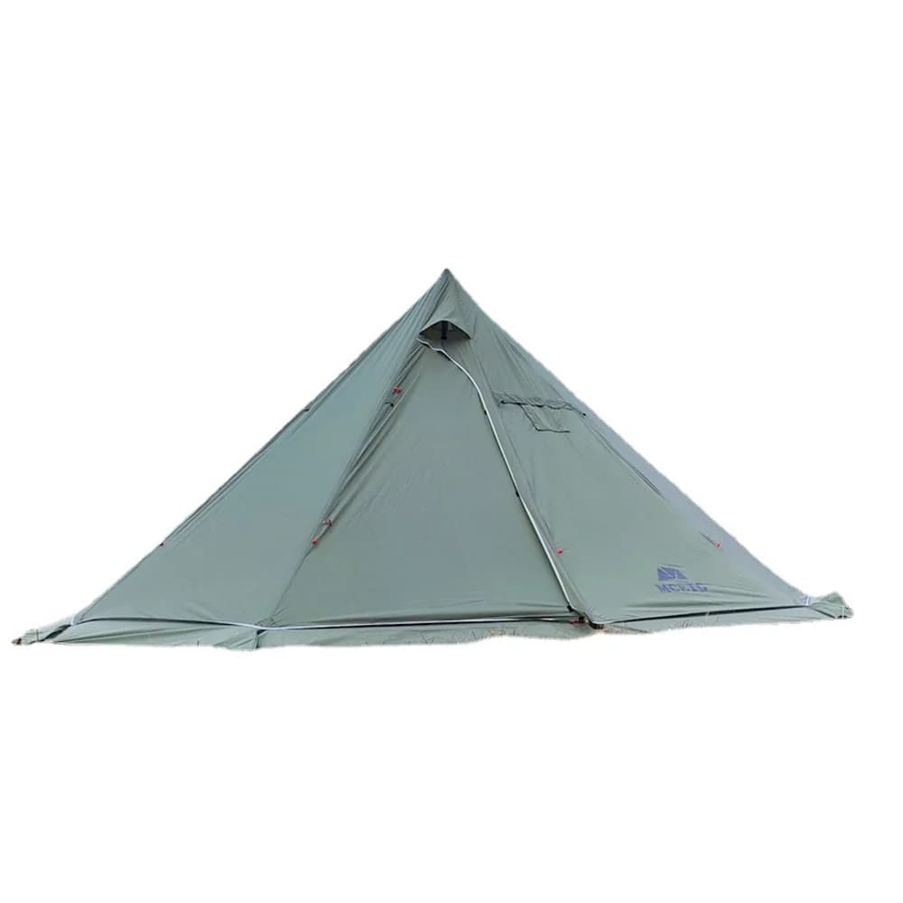 5-8 persone Tipi tenda calda con fornello Jack tenda da campeggio piramide Teepee per campeggio zaino in spalla escursionismo 2024