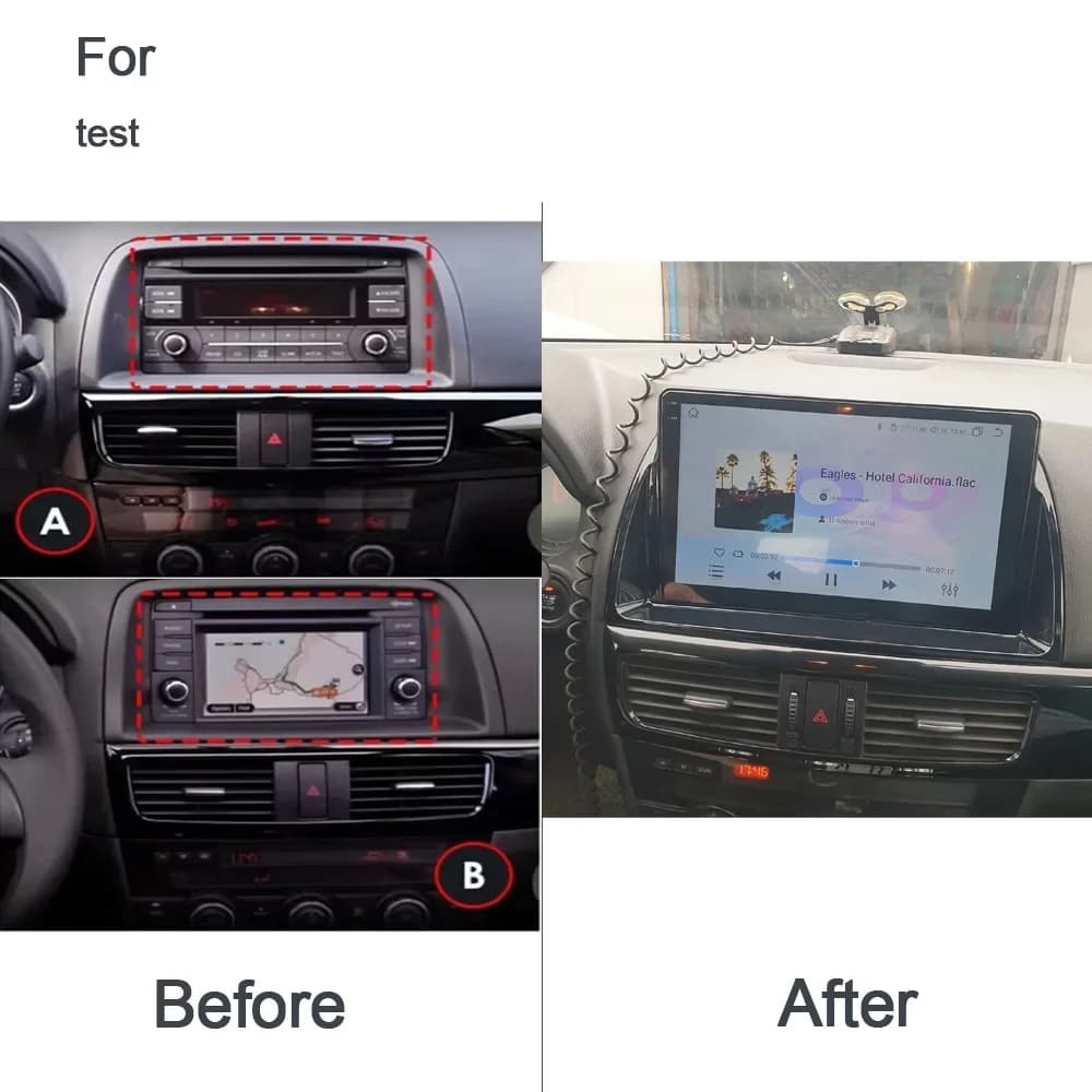 720P CarPlay 720P 8G + 128GB 14 Lettore per auto GPS stereo Radio Navigazione autoradio WiFi multimediale Per Mazda CX5 CX-5 2012 - 2015