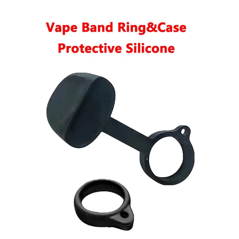 Custodia protettiva in silicone portatile Vape e anello protettivo in silicone per Vape per RELX UWELL Nanostix e altri tipi di Vapes