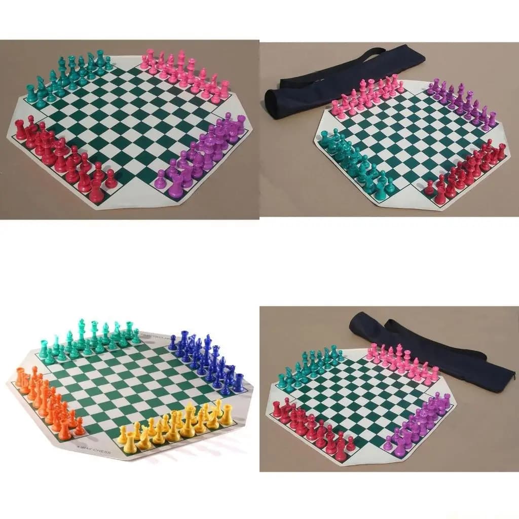 31BE Set scacchi per giocatori Combinazione Gioco scacchi da viaggio Gioco scacchi per famiglie con e