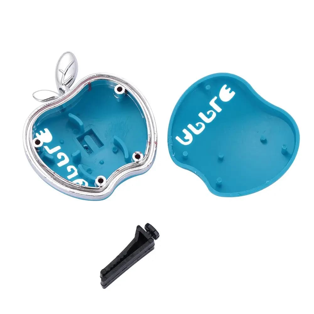 Accessori auto: Deodorante per auto a forma di mela, decorazione solida e graziosa per bocchette dell'aria, diffusore di oli essenziali, profumo per auto