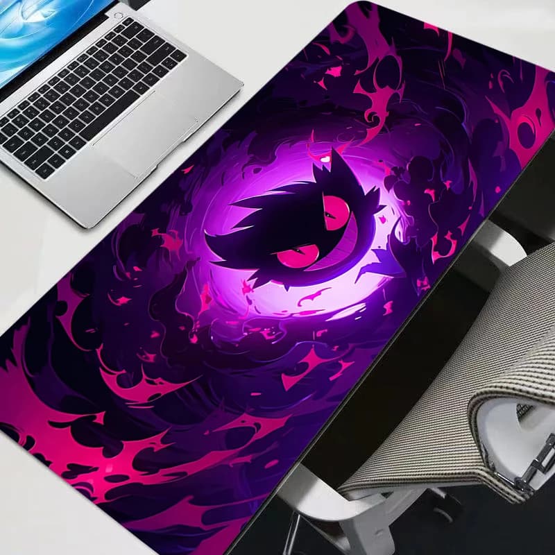 Mouse Mat Gengar Kawai Gaming Pokemon Pikachu Accessories PC Computer Keyboard Desk Mat for alfombrilla players xxl Mousepad