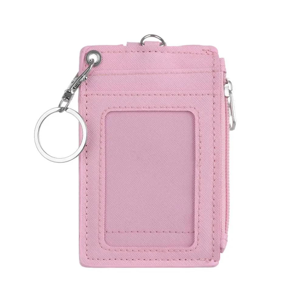Portable Business Card Holder for Bus, Identity Card Holder, Coin Holder, Keychain