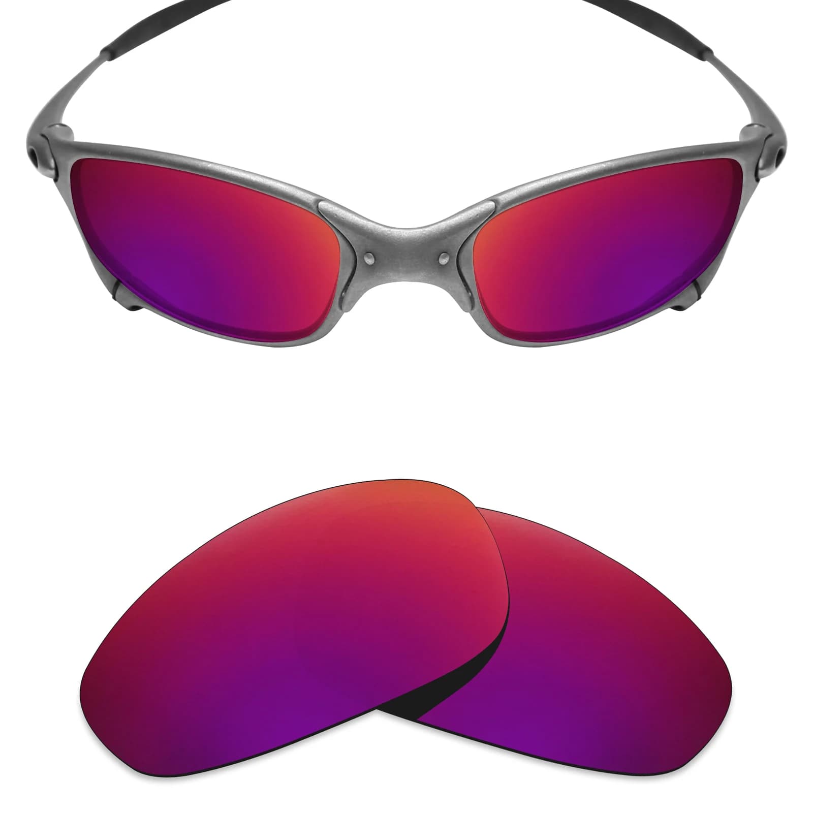 ezoptix123 Lenti polarizzate/non polarizzate di ricambio per occhiali da sole Oakley Juliet