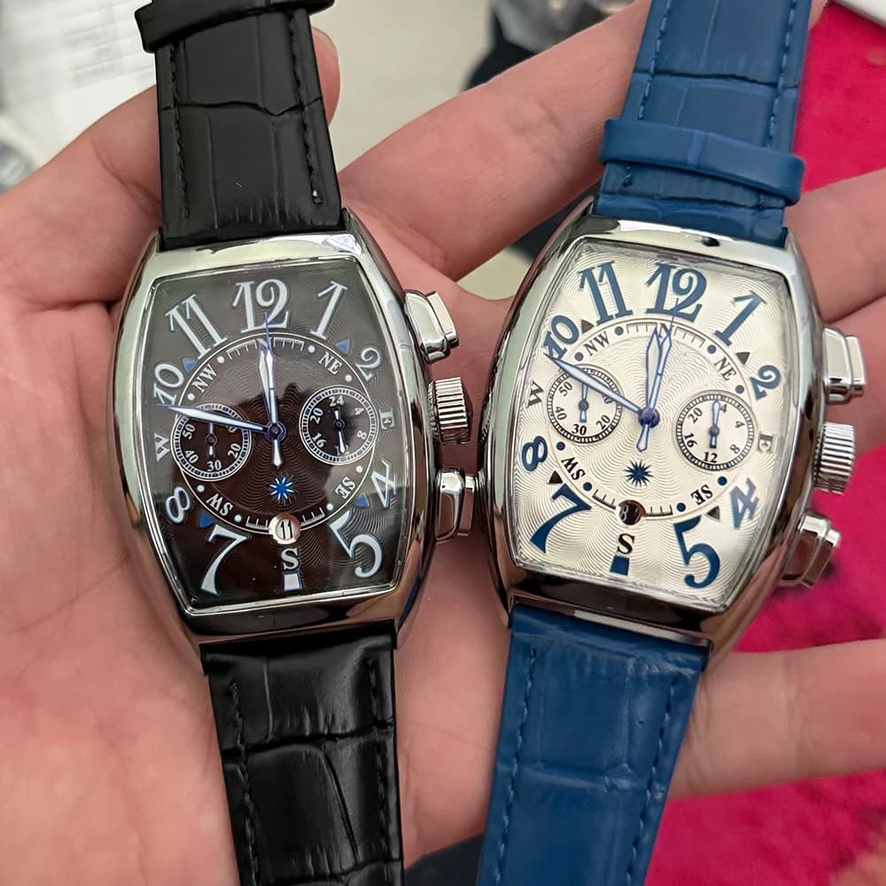 TOP AAA New Hot Sale original Brand Geneva Watches For Mens Multifunction Chronograph WristWatch Fashion Business AAA Clocks