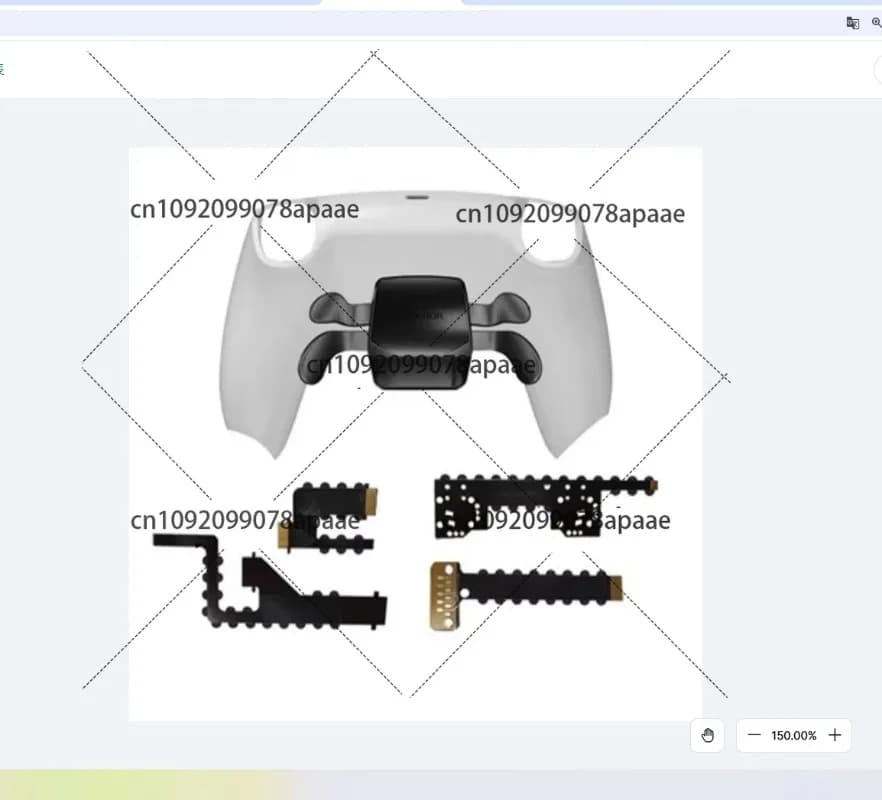 11223344PS5 Rear button connection controller, customizable Elite paddles, mouse converter, fast fire module, game accessories