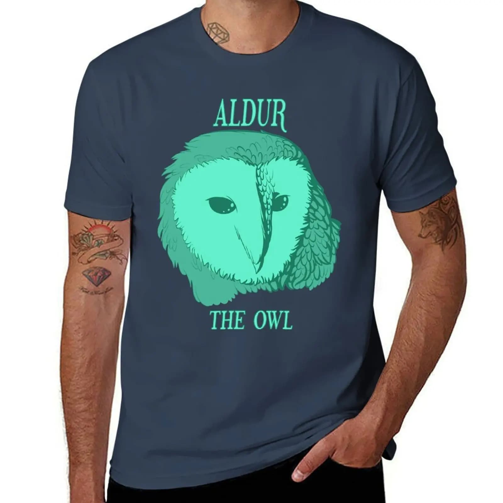 Aldur Owl the T-Shirt T-shirt sportiva traspirante da uomo