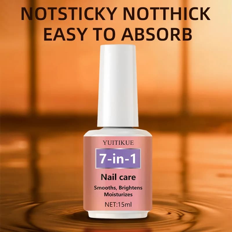YUITIKUE Nail care 7 in 1 15 ml - Leviga, illuminates and moisturizes nails, not sticky, easy to absorb, hard and protects