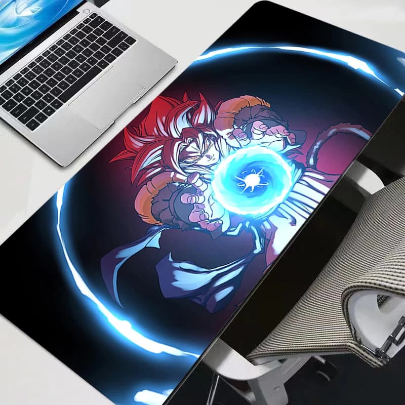 Tappetino per mouse Kawaii Dragon Ball Anime, resistente, per computer, scrivania, tastiera, accessori da gioco, mousepad