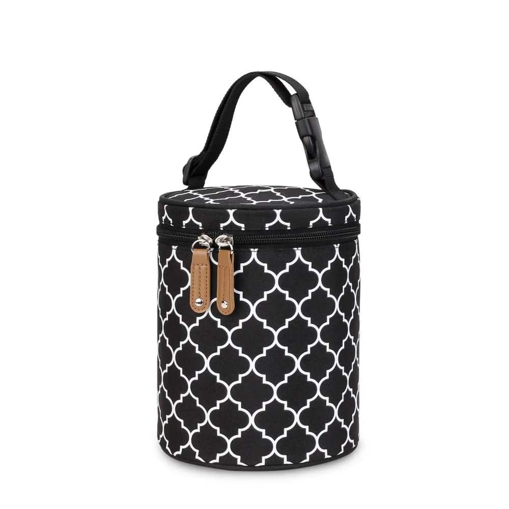 Borsa da appendere per passeggino con isolamento termico Design da appendere Borsa da biberon impermeabile Portaoggetti da viaggio per latte materno