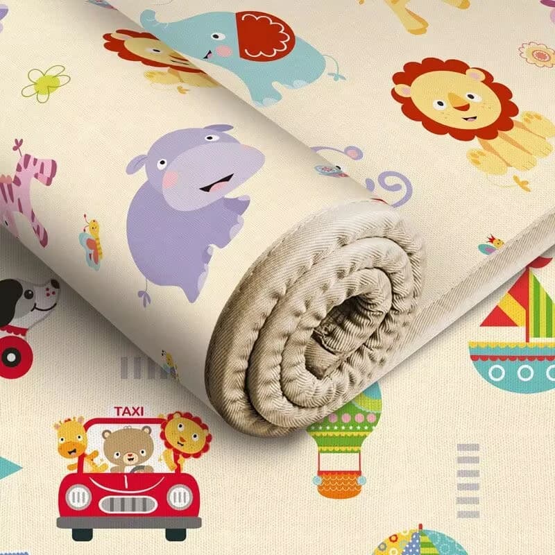 200x180/180x150/180x120cm Tappetino da gioco per bambini Tappetino di sicurezza spesso Tappetini da gioco striscianti amichevoli Tappetino pieghevole Tappeto Tappetino da gioco