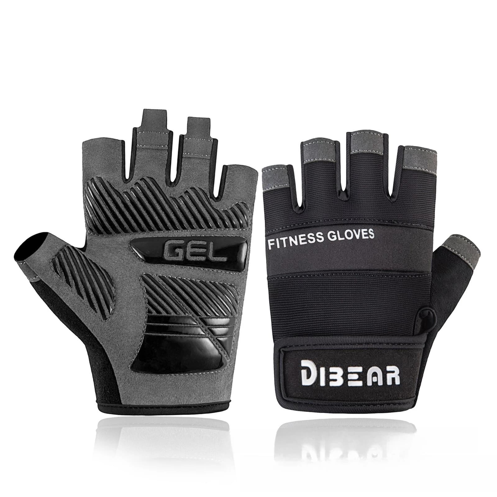 Gym Gloves Bodybuilding Powerlifting Dumbbell Pull Ups Workout Fitness Gloves Strength Training Gym Accessories