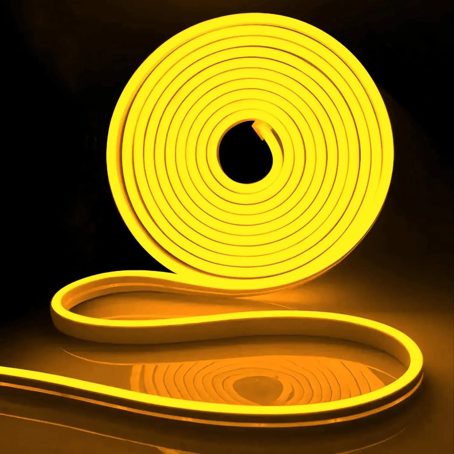 Striscia LED al neon bianco caldo da 10 m, impermeabile IP65, 120 LED/m, tagliabile per decorazioni per interni ed esterni domestici