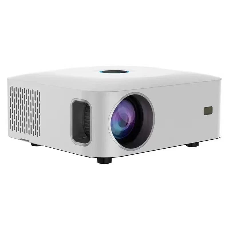 Proiettore Android Smart T7 da 500 ANSI Lumen, 4K Ultra HD, per Home Theater, Portatile, Wireless, Proiettore da Schermo, Vendita all'Ingrosso