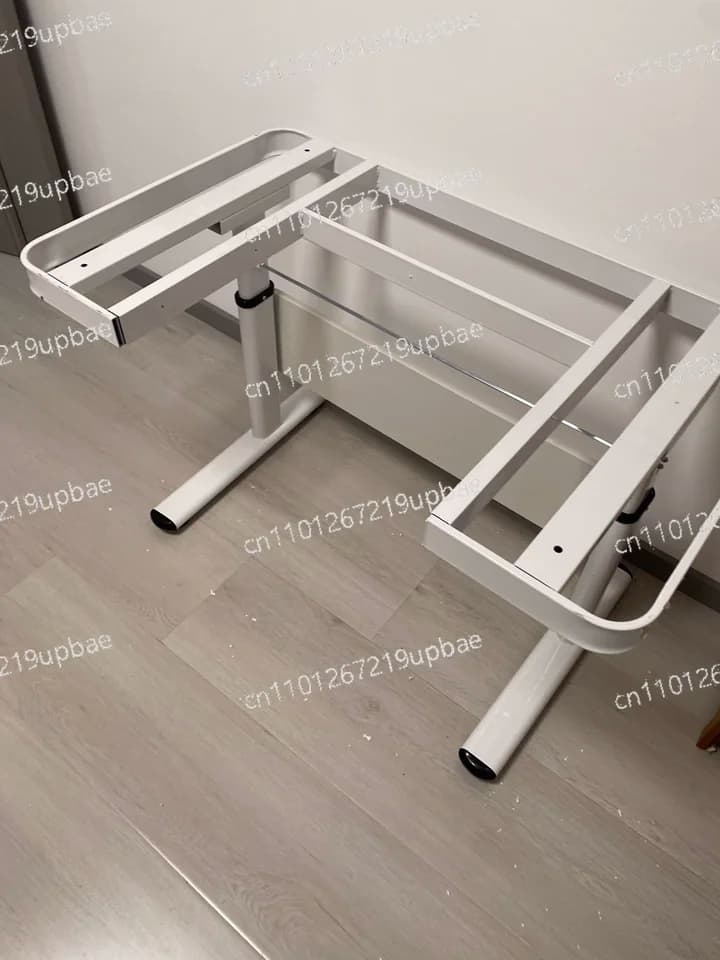 Accessori per Gambe di Scrivania Multifunzionali, Gambe Regolabili e Robuste, Telaio Durevole, Base per Mobili con Sollevamento Manuale