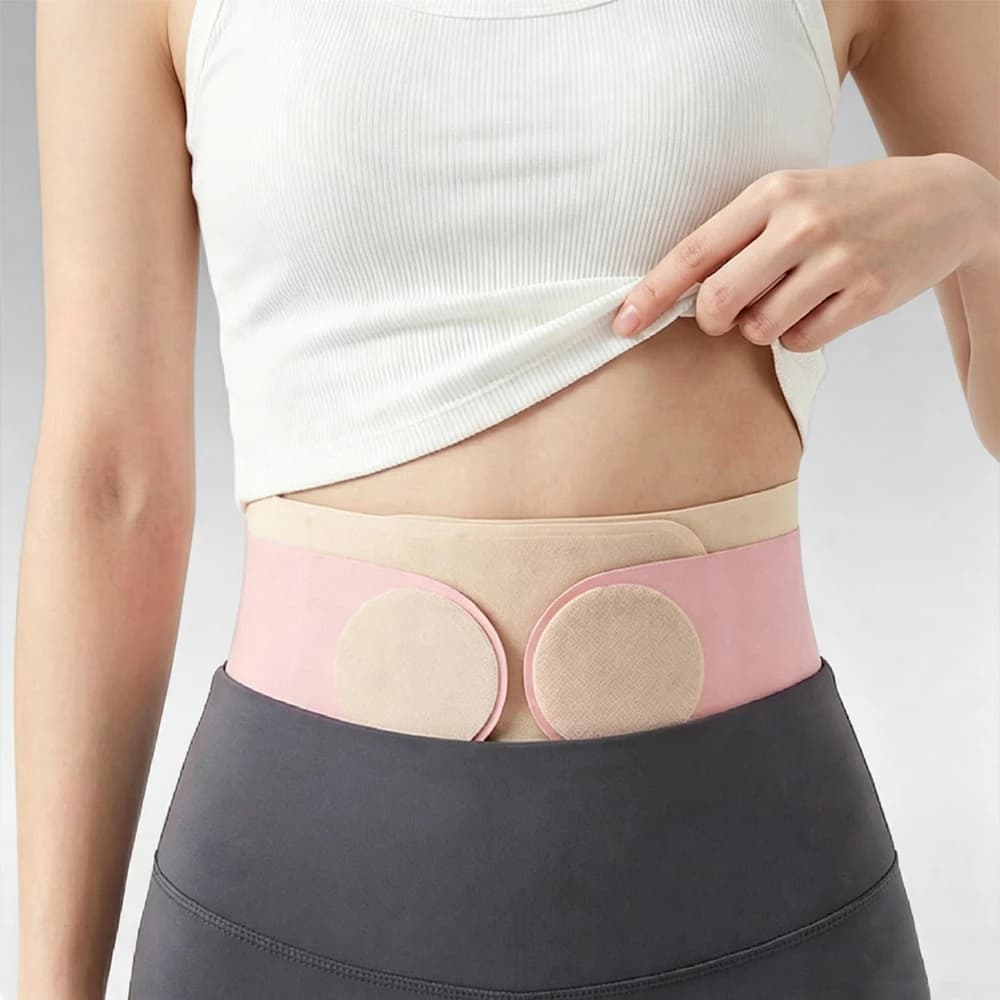 1PCS Slim & Ultra Thin Compression Lumbar Support Belt,Sports Back Brace for Men & Women for Cycling Running Basketball Training