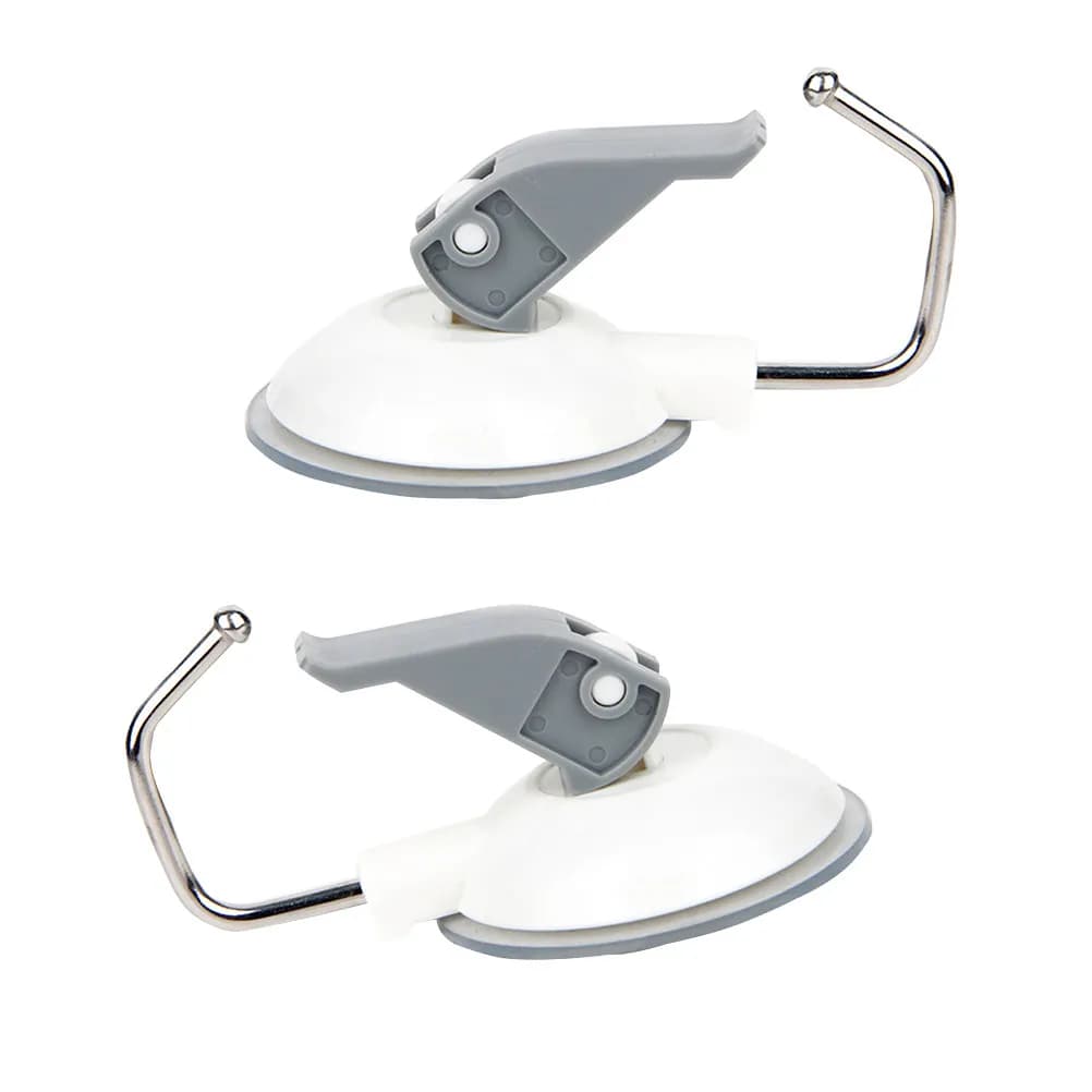 Ganci a ventosa per aspirazione sottovuoto, resistenti, industriali, in ABS, multiuso per cucina, bagno, soggiorno, ganci a ventosa rimovibili per doccia