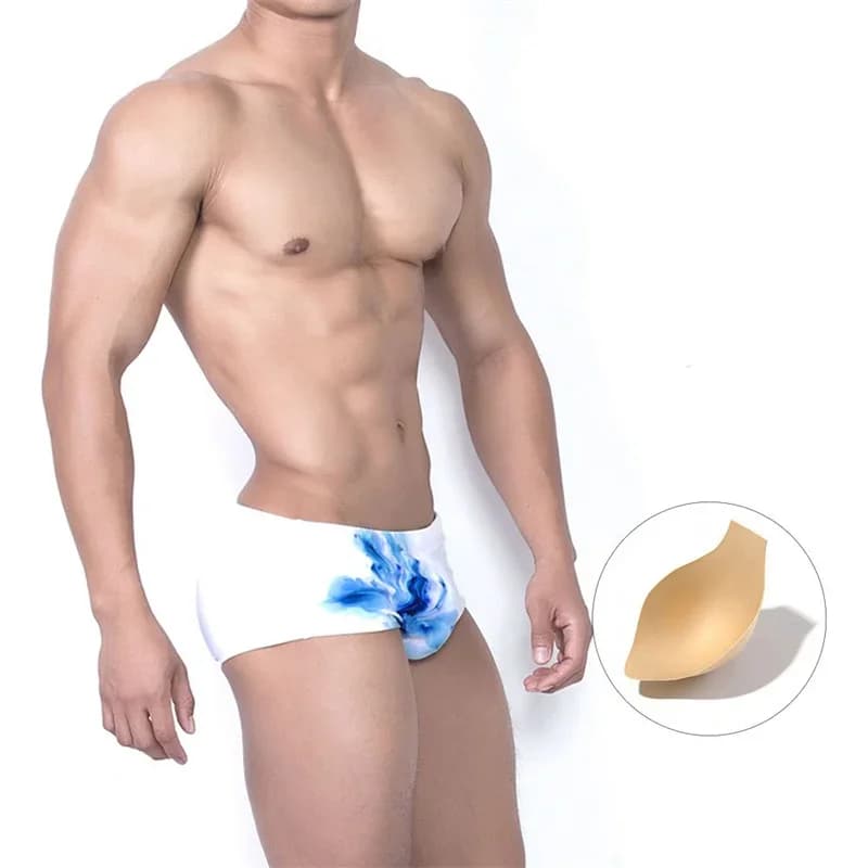 Nuovi boxer da bagno da uomo intimo pantaloni da spiaggia moda sexy stampati costumi da bagno traspiranti costume da bagno primavera calda da uomo