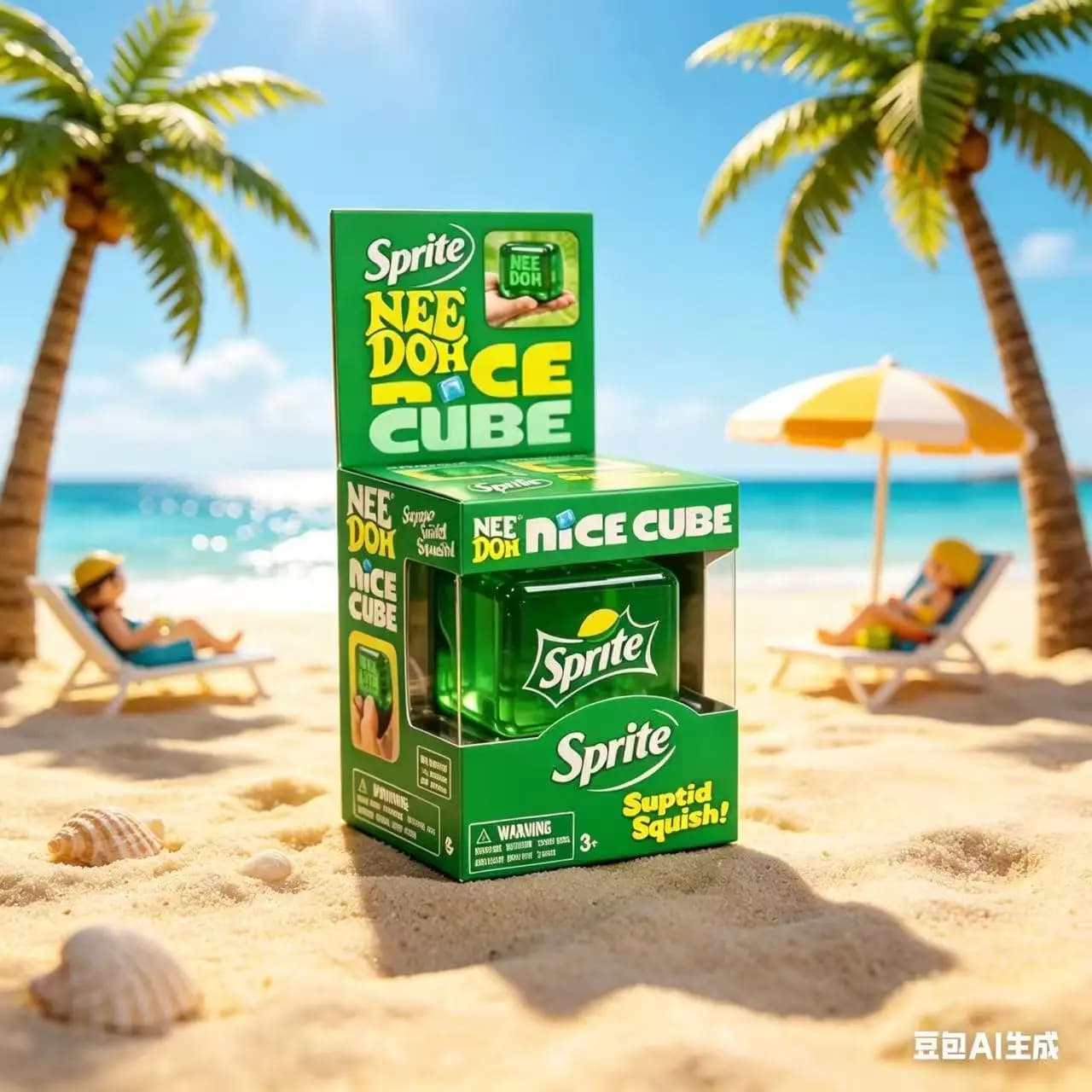 Giocattolo Antistress Nee Doh Cube, Morbido Giocattolo Sensoriale per Bambini e Adulti