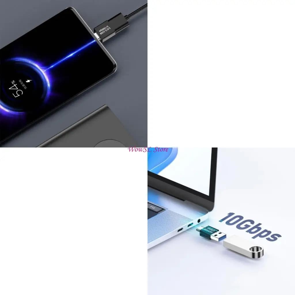Universal USB C maschio a USB3.1 Adattatore maschio Convertitore 10 Gbps Adattatore Dati Adattatore Convertitore Dati Accessorio