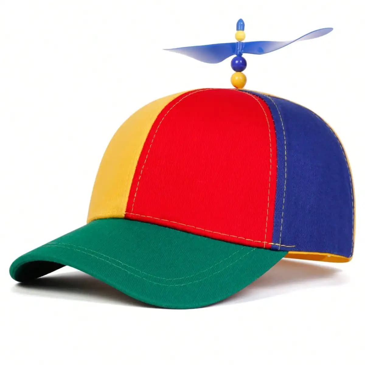 Cappello da Baseball con Elica per Uomo, Regolabile, Protezione Solare, per Primavera e Autunno, Viaggi, Turismo, Spiaggia e Vacanze