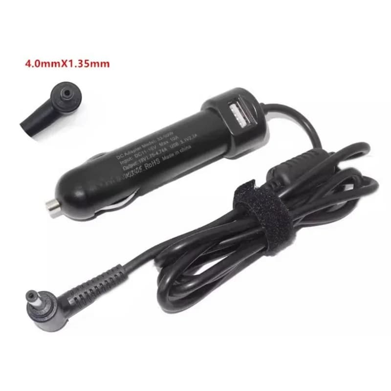 Adattatore per caricabatterie da auto per laptop LL per ASUS Vivobook X403 X403M X405 X405U X405UQ 4.0mm