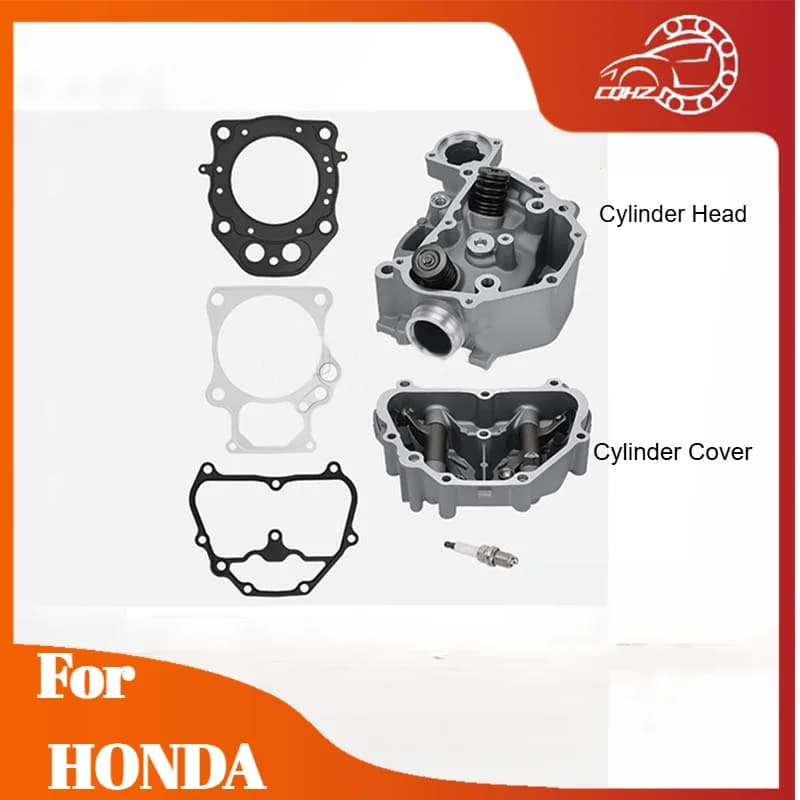 Kit Guarnizioni Testata Cilindro e Candele CQHZJ per Moto Honda Rancher 420 TRX420 500 TRX450R TRX450ER SXS500