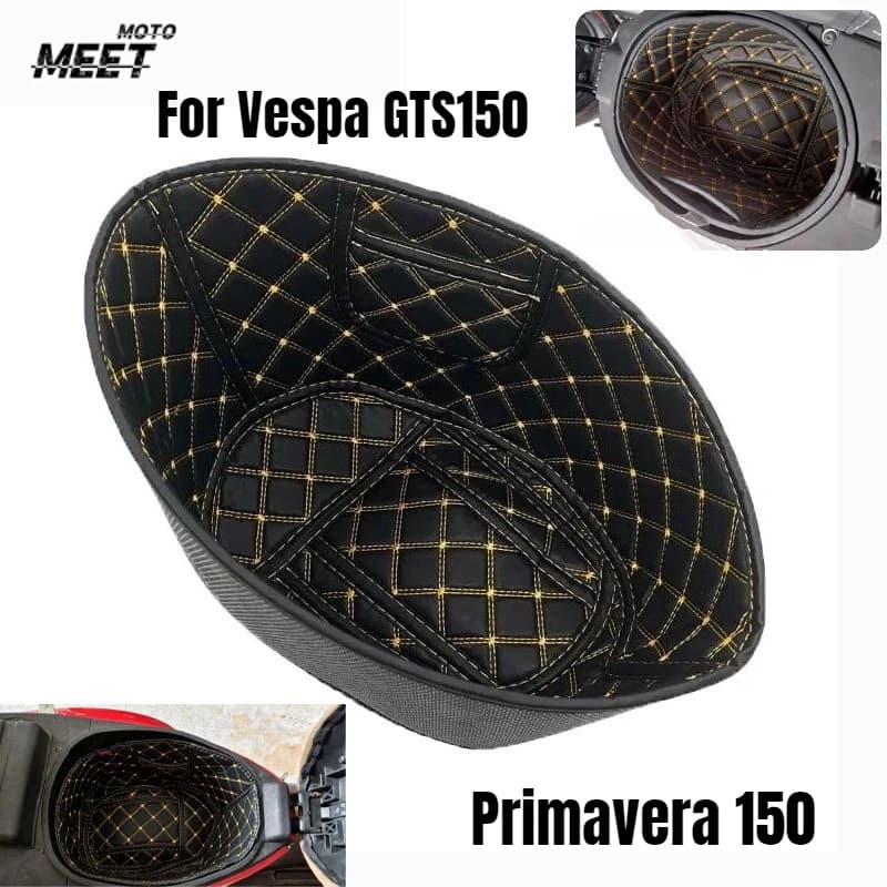 Per Vespa Sprint Primavera 150 Scatola portaoggetti per moto Fodera per bagagli Copertura del serbatoio Sedile Secchio Pad Fodera interna staccabile