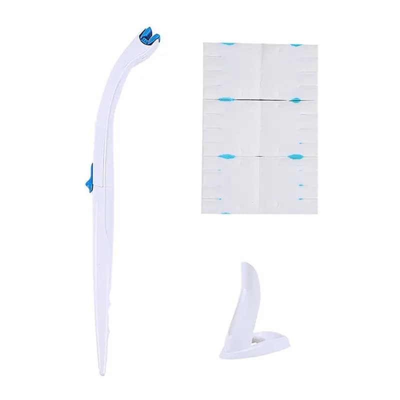 LLCS-Disposable Toilet Brush All-Angle Toilet Brush Self-Cleaning With No Dead Angles