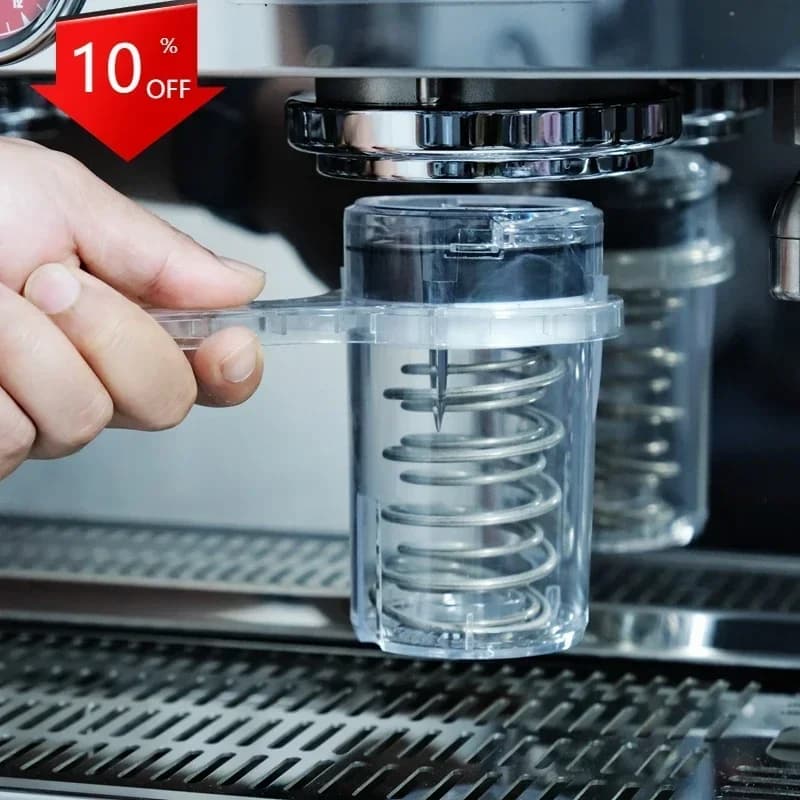 Cleaning device for espresso machine Spring Clean Coffee machine Cleaning tools for coffee machine cleaning backflush system
