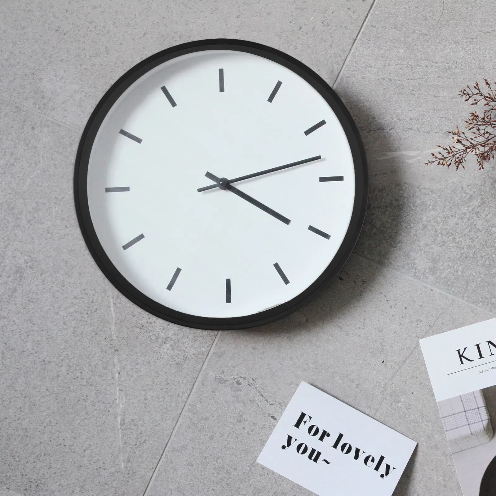 2Pcs Metal Clock Frame Spare Parts Round Border Replacement 10 Inch Quartz Clock Shell Surround Accessories DIY Home Wall Decor