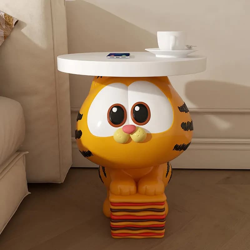 2026 New Cartoon Cute Cat Floor Ornament for Living Room TV Cabinet Sofa Coffee Table Home Decoration Housewarming Gift for