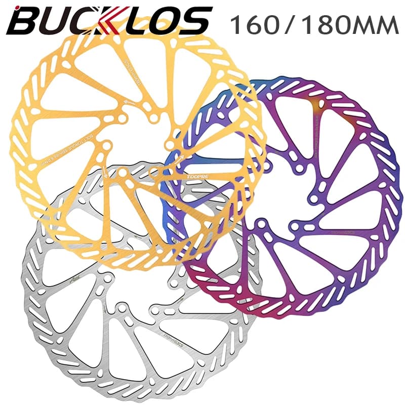 BUCKLOS Disco Freno Bici 160mm 180mm G3 Rotore Freno A Disco Idraulico Bicicletta G3CS Freni Bici Da Strada Mountain Bike Rotore 6 bulloni Rotori