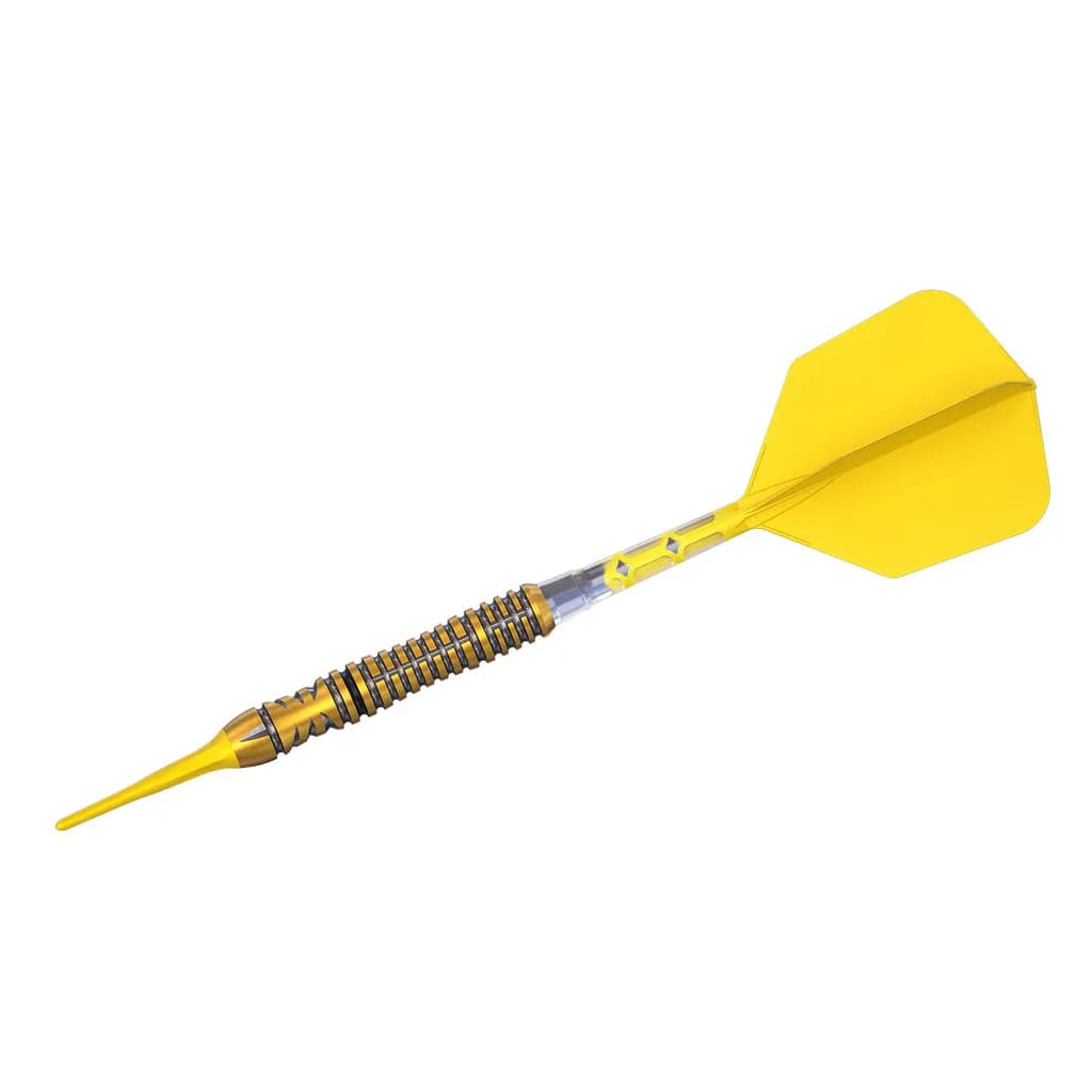 CUESOUL Zodiaco Cinese 'TIGER' 20g Punta Morbida Set di Dart al 90% di Tungsteno con Rivestito in Titanio e Volo ROST T19 Integrato