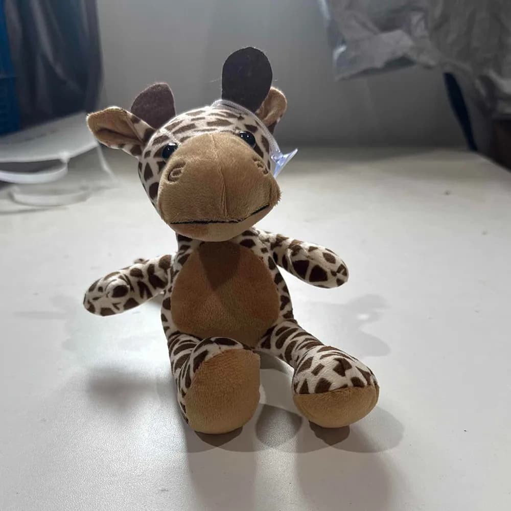 Cuscino Morbido a Forma di Leopardo da 25CM, Peluche di Leone e Tigre