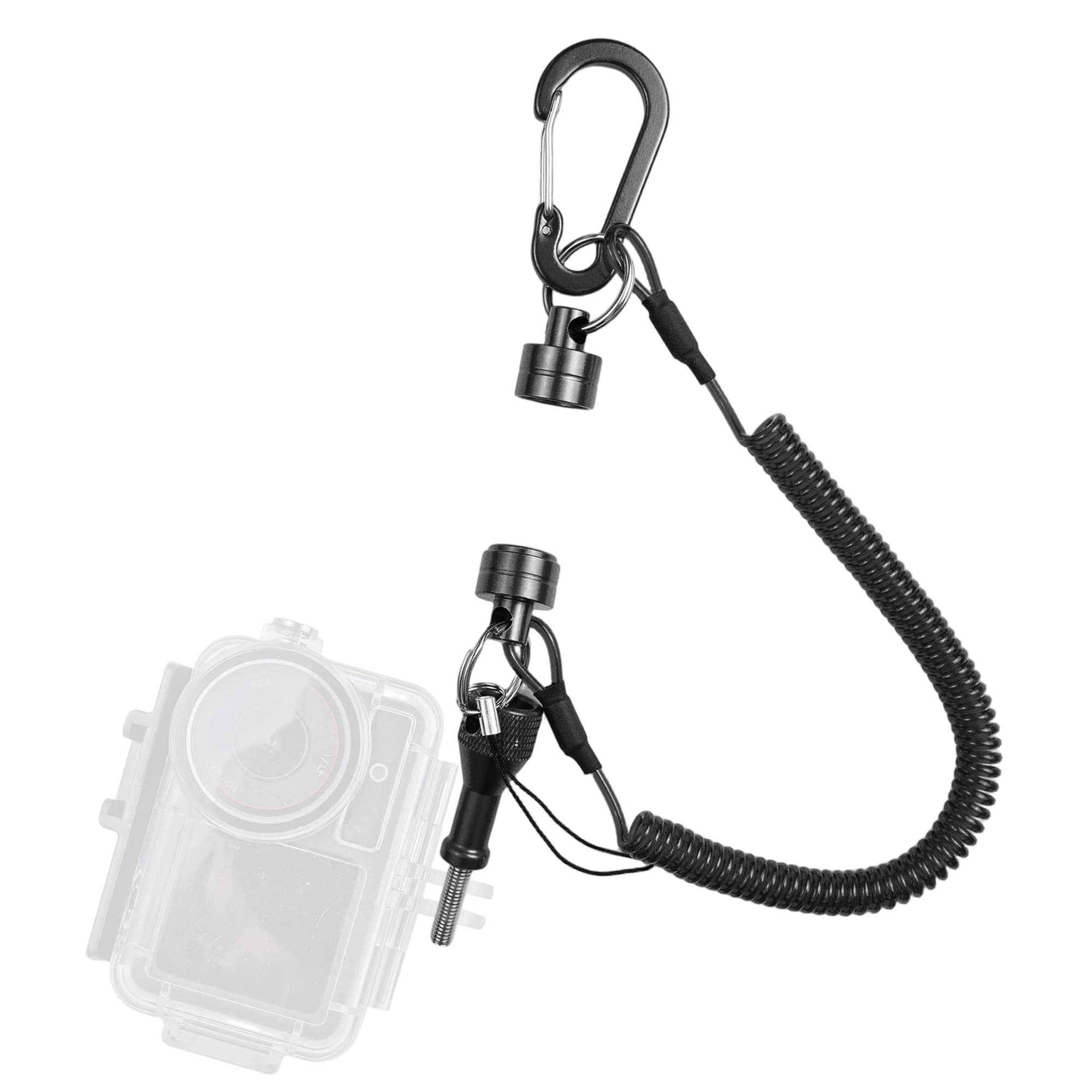 Scuba Diving Lanyard Magnetic Quick Release Key Holder Connection Ring Fly Fishing Tool For Underwater Photography Action Camera
