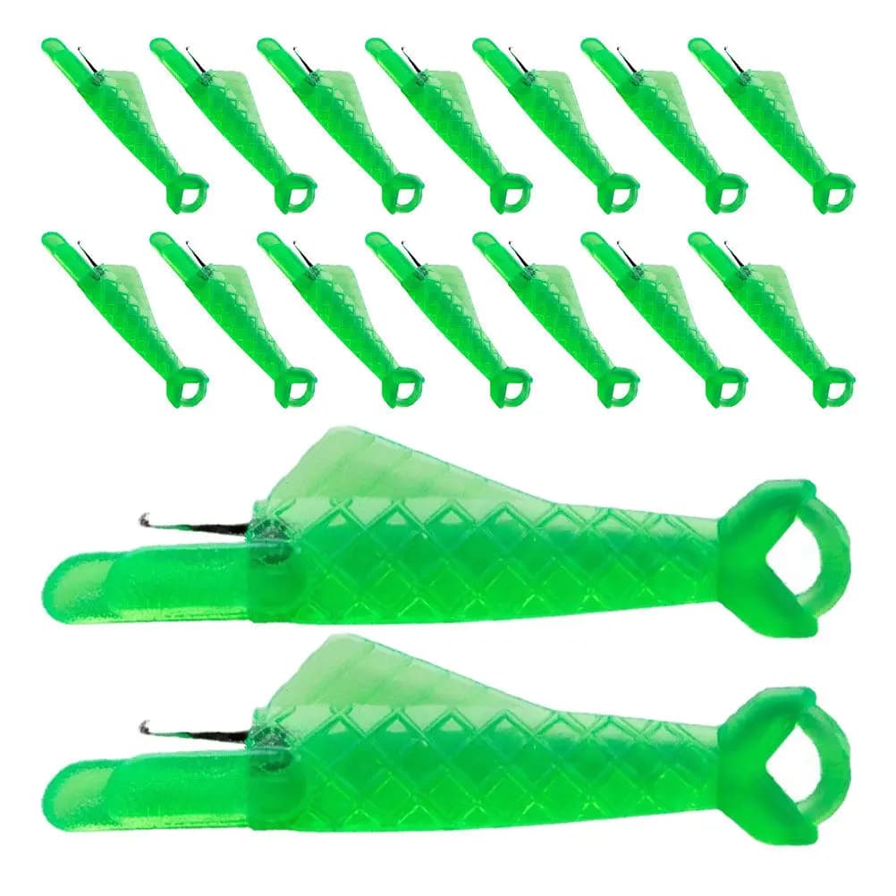 30Pcs Needle Threader for Sewing Machine Fish Shape Threading Tool Enhances Efficiency Reduces Eye Strain Wide Compatibility