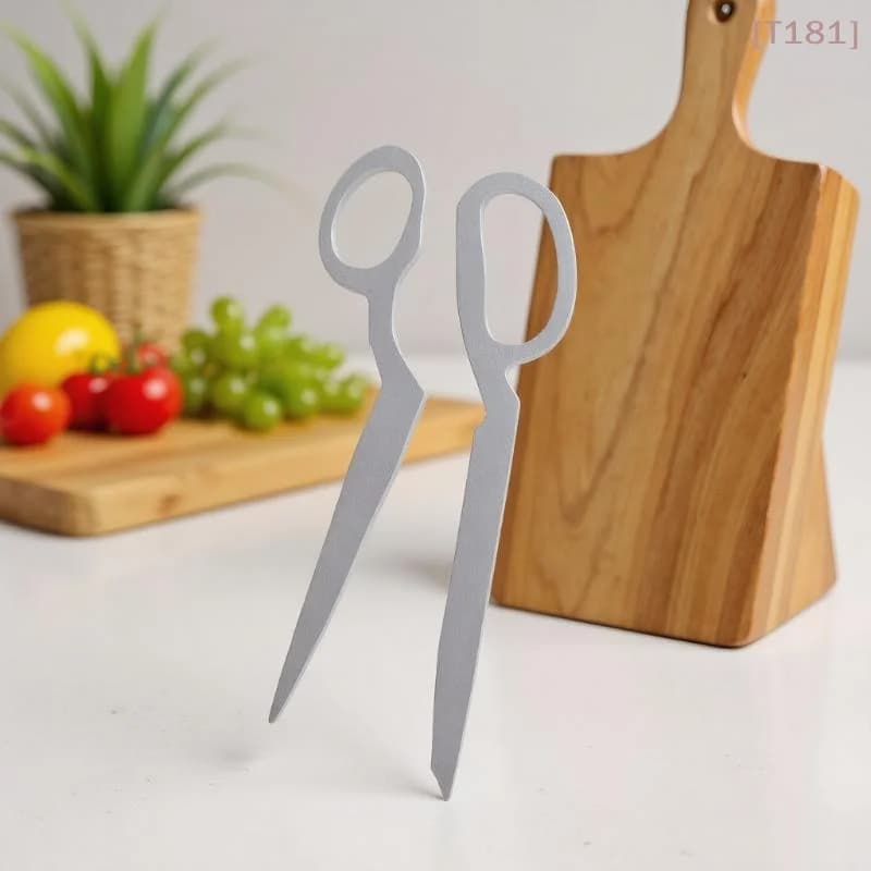 Fermaglio per capelli a forma di forbici, decorativo e creativo, elegante, gotico, unico, per donne e ragazze, accessori per capelli