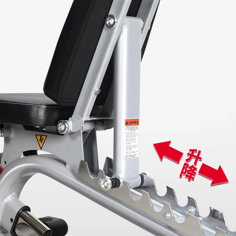 Professional bench with handlebars, adjustable commercial tilting bench, fitness chair, multifunctional sit-up for the house