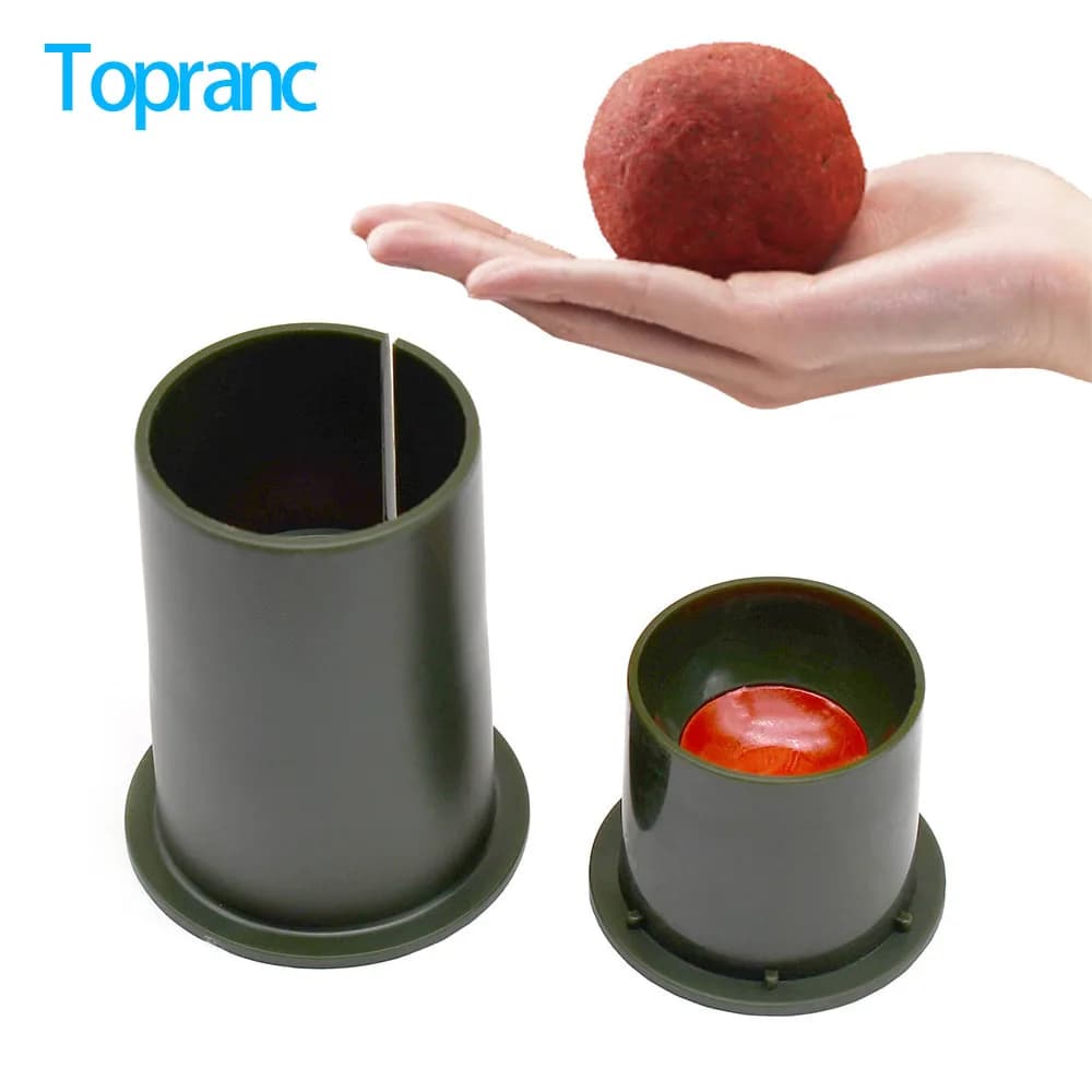 Topranc Fishing Ball baits for the carp Accessories for the production of 40 mm baits Size baits and modelling for fishing baits