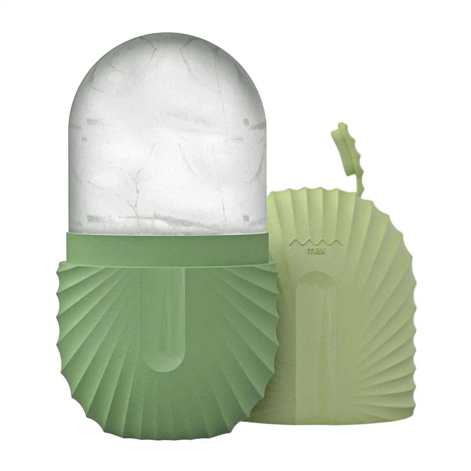 Ice Roller for Female Face, Refreshing Personal Massage, Silicone Stamp Reusable for Ice, for Home, Travel, Holidays, Apartments, Hotel