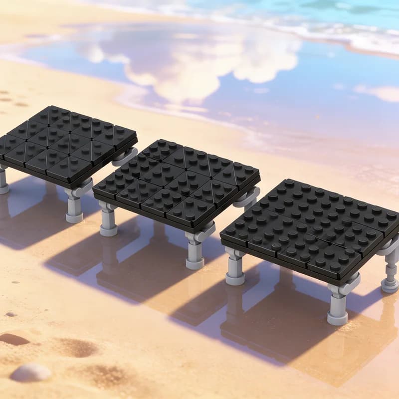 129pcs MOC Modern Solar Panals Model Building Blocks Creative DIY Gift Display Decor Assemble Premium Adult Kids Desk Home Toy