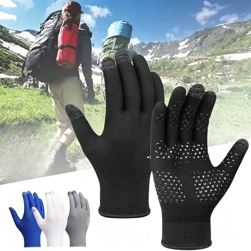Guanti da fitness, guanti sportivi, guanti con protezione solare, guanti da ciclismo antiscivolo per esterni, guanti touchscreen antiscivolo