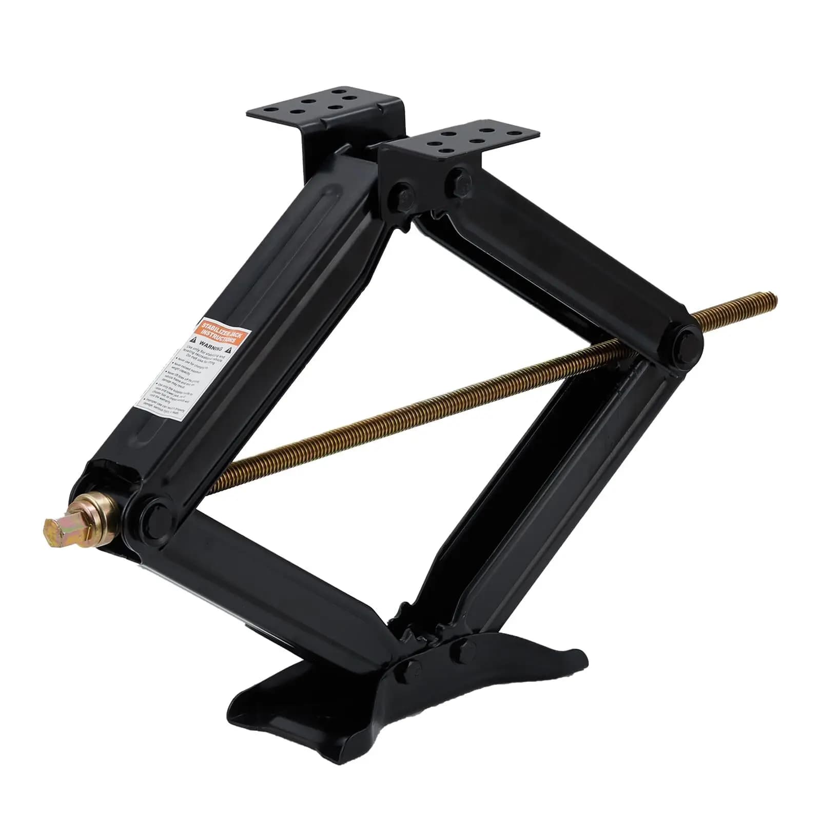 2500lbs High Quality RV Camper Trailer 24" Stabilizer Leveling ScissorJack Landing Gear Trailer Scissor Jacks