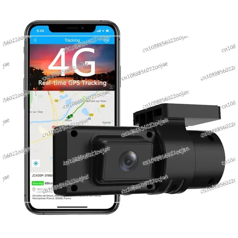 JC181 Mini doppio registratore per auto 4G DVR WiFi USB ruotabile telecamera per auto 1080P GPS video attivo G sensore