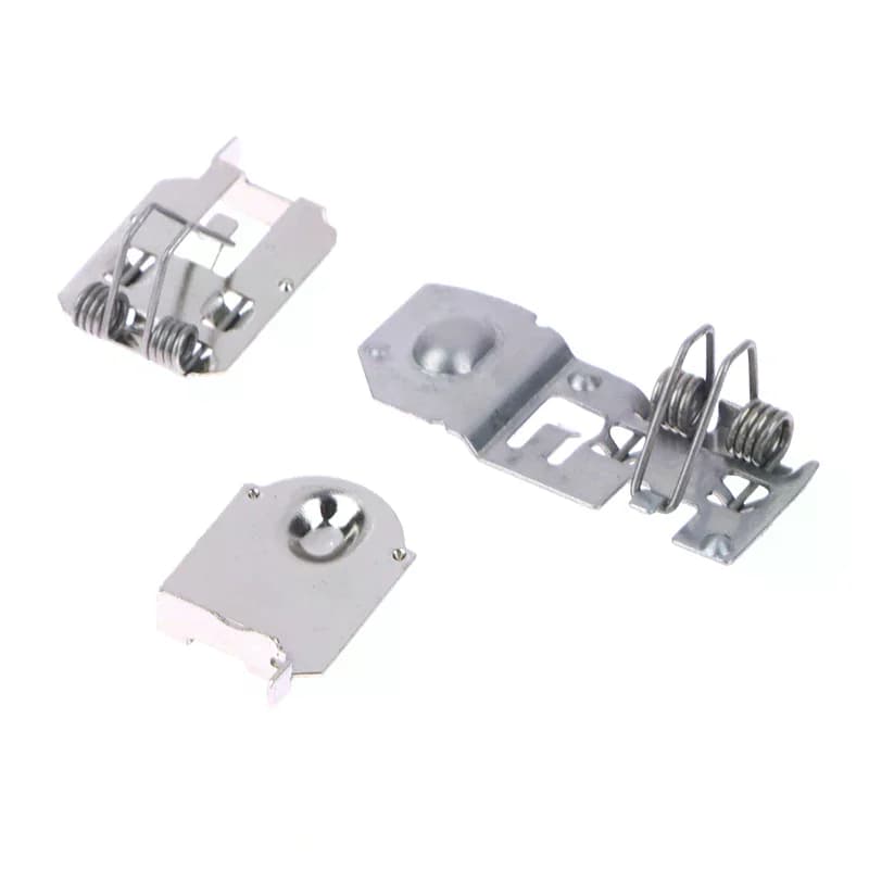 Set di Supporto per Batteria per Telecomando Wii, Joystick, Nunchuck, Impugnatura Curva per Controller di Gioco, Accessori