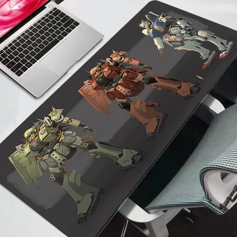 Tappetino per mouse Gamer PC Mobile Suit Gundam Computer Grande 900x400 XXL Tappetino da scrivania Tastiera Accessori da gioco Anime Tappetino per mouse